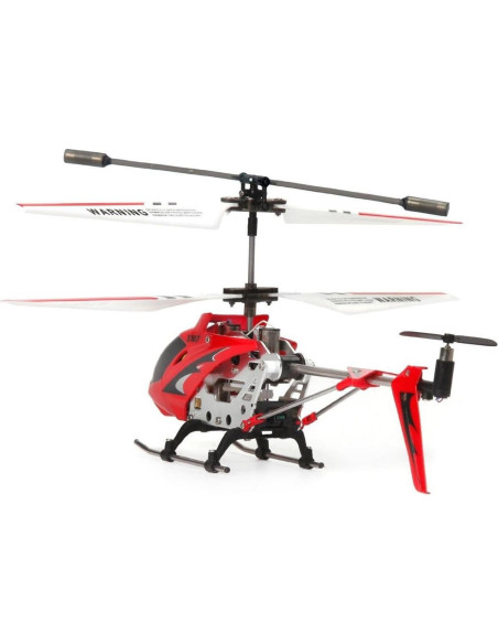 Helicóptero R/C Syma S107G con Giroscopio - Rojo Helicóptero R/C Syma S107G con Giroscopio - Rojo