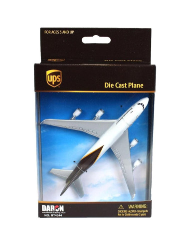 Daron Juguete Avión UPS Metal 15 cm para Niños 3+