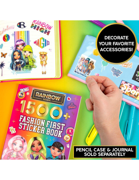 Libro de Stickers Rainbow High 1500+ Piezas 43 Hojas Libro de Stickers Rainbow High 1500+ Piezas 43 Hojas