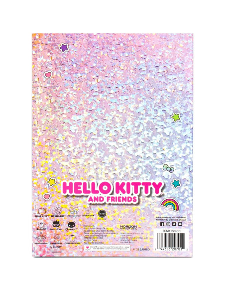 Libro de Stickers Hello Kitty 1500+ Kawaii 43 Hojas Libro de Stickers Hello Kitty 1500+ Kawaii 43 Hojas
