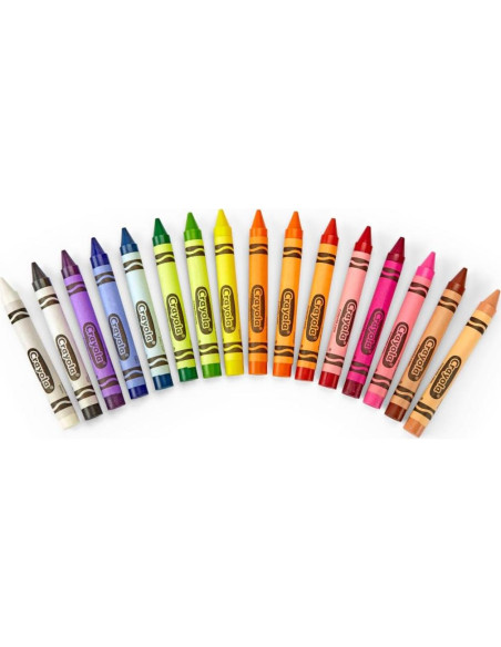 Crayones Grandes Crayola 16 Colores Clásicos No Tóxicos Crayones Grandes Crayola 16 Colores Clásicos No Tóxicos