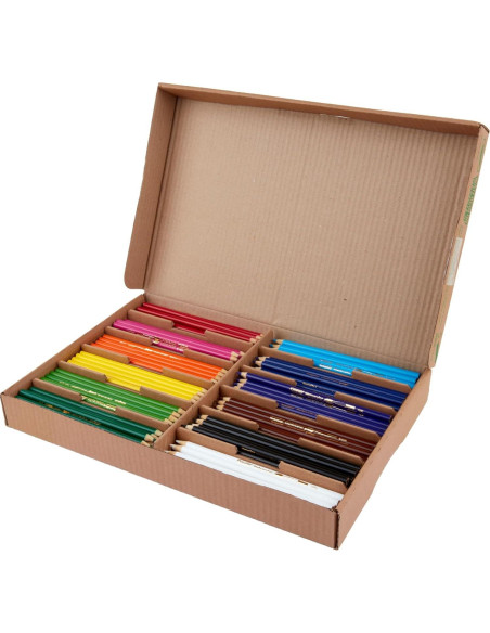 Lápices Acuarelables Crayola 240ct para Aula, 12 Colores Lápices Acuarelables Crayola 240ct para Aula, 12 Colores