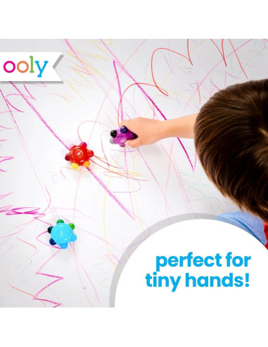 Set de 3 Crayones Ooly Color Burst para Niños, No Tóxicos
