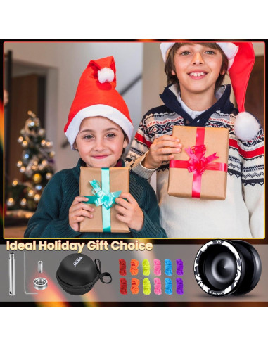Yoyo Profesional MAGICYOYO V3 para Niños y Adultos - Negro