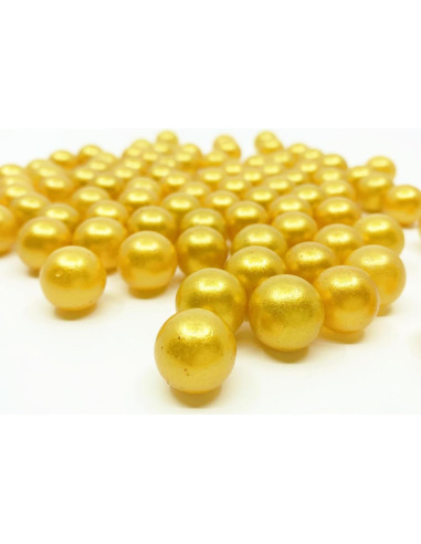 Relleno de Jarrón CYS EXCEL 28 lbs Perlas de Vidrio Doradas