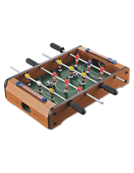Mesa de Futbolín Saycker Miniatura de Madera 34.5x21.5cm Mesa de Futbolín Saycker Miniatura de Madera 34.5x21.5cm