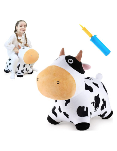 Juguete Inflable Vaca Lechera iPlay, iLearn 36x28x48cm
