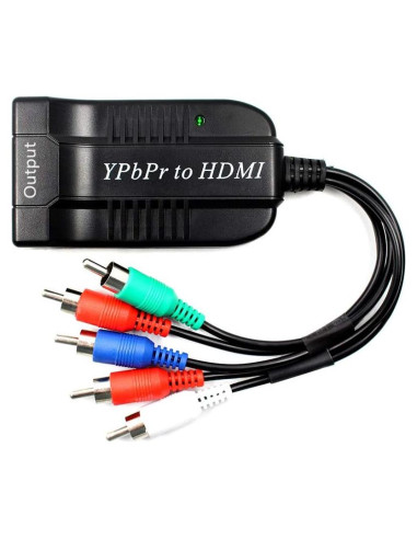 Convertidor YPbPr a HDMI HDSUNWSTD 1080P 18g
