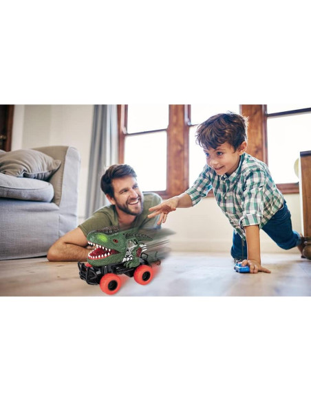 Coche RC Dinosaurio Delycazy 1/43 para Niños 3-8 Años Coche RC Dinosaurio Delycazy 1/43 para Niños 3-8 Años