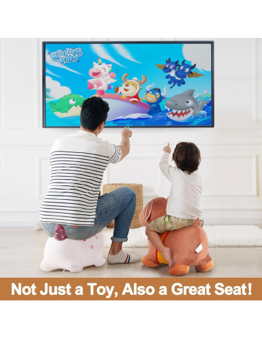 Perro Saltarín Inflable iPlay, iLearn 66x30x49cm para Niños