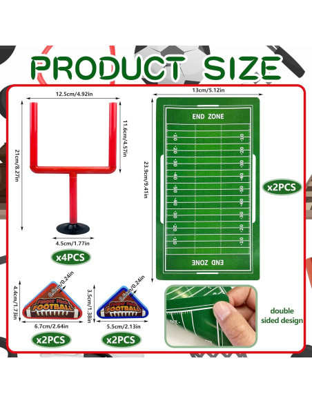 Juego de Fútbol de Mesa 2 Sets XIPEGPA SH-24KFT-LXX Juego de Fútbol de Mesa 2 Sets XIPEGPA SH-24KFT-LXX