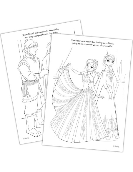 Libro de Stickers Frozen 2 Bendon 16 Escenas Coloridas Libro de Stickers Frozen 2 Bendon 16 Escenas Coloridas