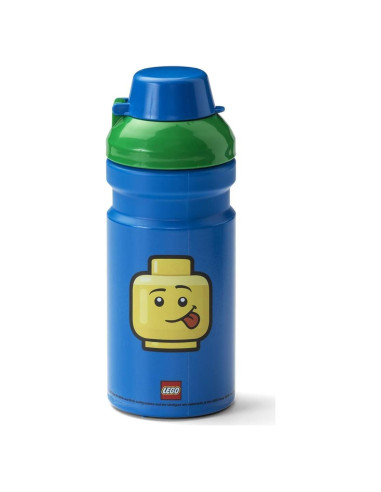 Botella de Agua LEGO Room Copenhagen 390 ml Azul Verde