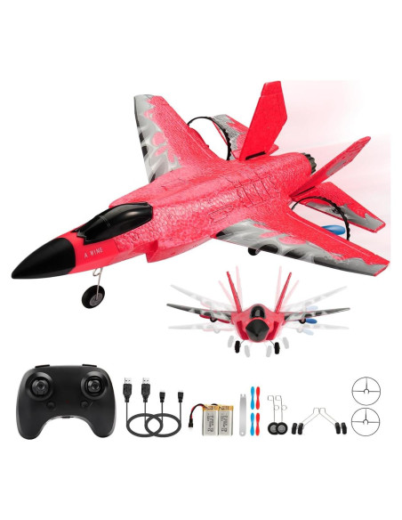 Avión RC F-35 Fremego 2.4GHz RTF con Giroscopio 6 Ejes Avión RC F-35 Fremego 2.4GHz RTF con Giroscopio 6 Ejes