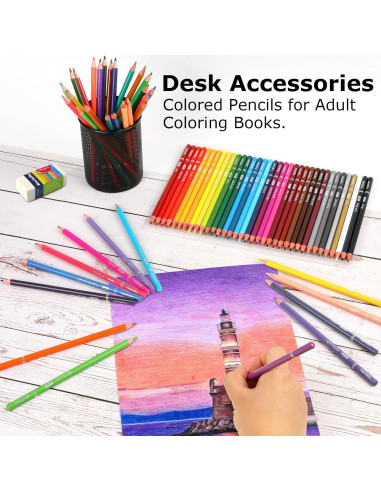 Set de 72 Lápices de Colores Hapikalor Profesionales