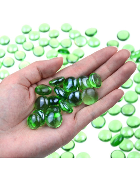 Gemas de Vidrio KINGOU 14-16 mm para Decoración y Juegos Gemas de Vidrio KINGOU 14-16 mm para Decoración y Juegos