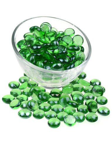 Gemas de Vidrio KINGOU 14-16 mm para Decoración y Juegos