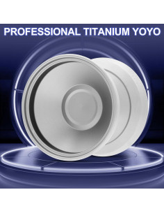 Yoyo Profesional YOYOSTUDIO TC4-7 Titanio No Responsivo 2