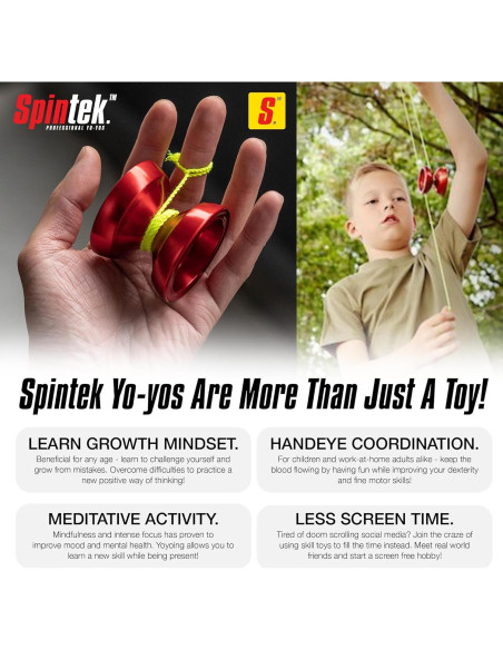 Yo-Yo Profesional R1 Pro SPINTEK - Doble y No Responsivo Yo-Yo Profesional R1 Pro SPINTEK - Doble y No Responsivo
