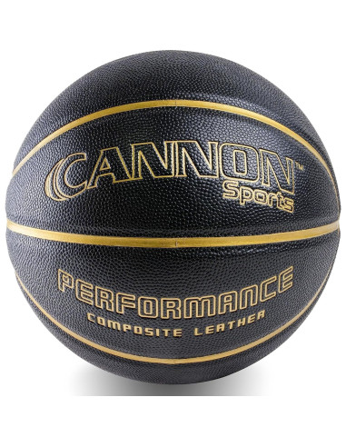 Balón de Baloncesto Cannon Sports Tamaño Oficial 7 - Cuero