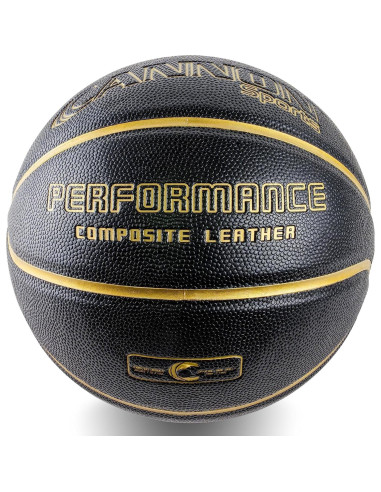 Balón de Baloncesto Cannon Sports Tamaño Oficial 7 - Cuero