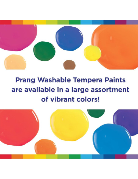 Pintura Tempera Lavable Prang Blanca 473 ml Listo para Usar Pintura Tempera Lavable Prang Blanca 473 ml Listo para Usar