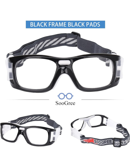 Gafas Deportivas SooGree Antivaho con Correa Ajustable Gafas Deportivas SooGree Antivaho con Correa Ajustable