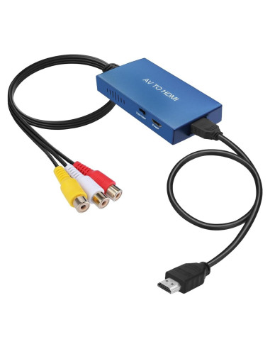 Convertidor AV a HDMI Uhddadi 1080P para PS2 Xbox DVD