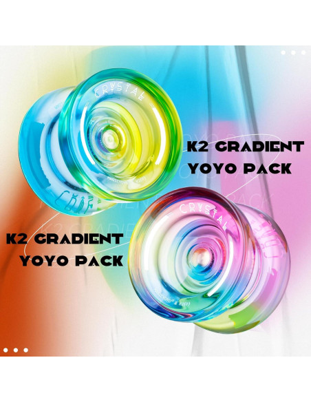 Yoyo Profesional MAGICYOYO K2 Cristal Doble Propósito Yoyo Profesional MAGICYOYO K2 Cristal Doble Propósito