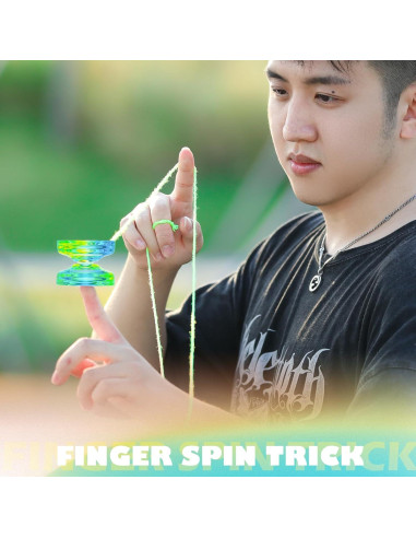 Yoyo Profesional MAGICYOYO K2 Cristal Doble Propósito