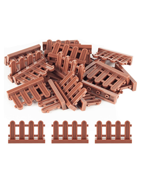 Juego de Bloques de Construcción de Cercas HIMIRICH 20 Piezas Juego de Bloques de Construcción de Cercas HIMIRICH 20 Piezas