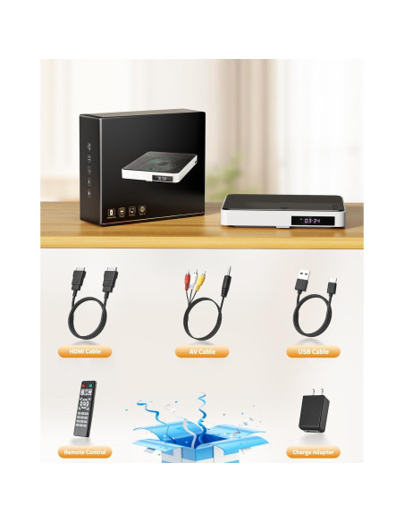 Reproductor de DVD Arafuna HDMI Compacto 1080P Sin Región Reproductor de DVD Arafuna HDMI Compacto 1080P Sin Región
