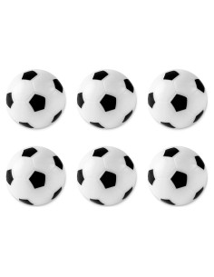 Pelotas de Futbolín Super Z Outlet 36mm Paquete de 6