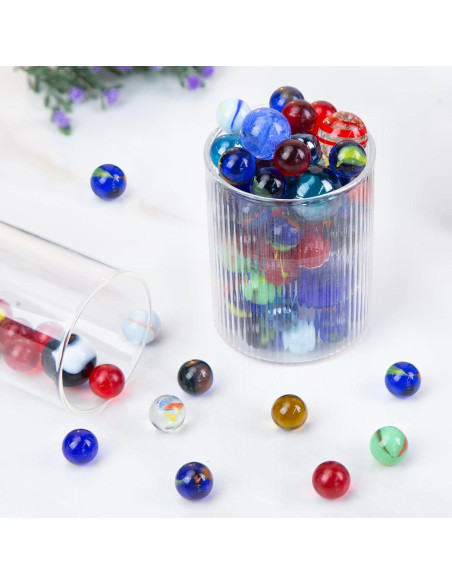 Canicas de Vidrio Shindel 85PCS para Niños - Tamaños Variados Canicas de Vidrio Shindel 85PCS para Niños - Tamaños Variados