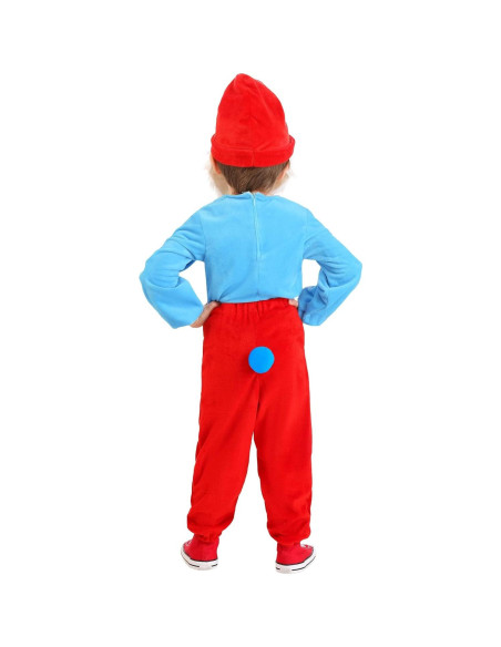 Disfraz de Papá Pitufo para Niños 4T - Fun Costumes Disfraz de Papá Pitufo para Niños 4T - Fun Costumes