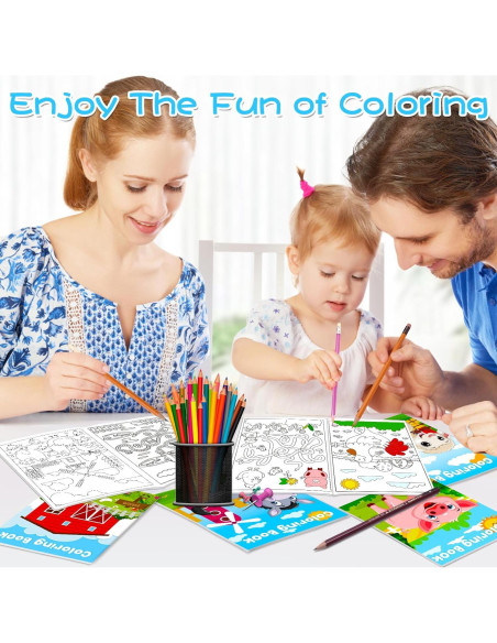 24 Libros para Colorear de Animales de Granja Lionoble 24 Libros para Colorear de Animales de Granja Lionoble