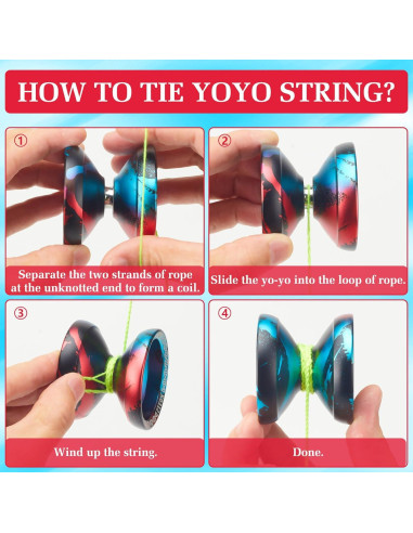 Yoyo Profesional YOYOSTUDIO X0312 para Trucos con Dedo