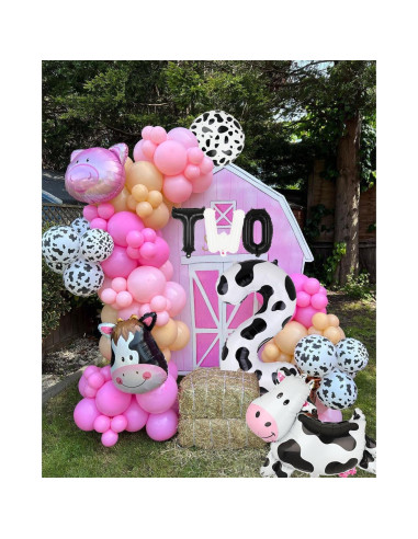 Globos de Número Vaca GGDE 100 cm 18 Pcs Decoración Fiesta