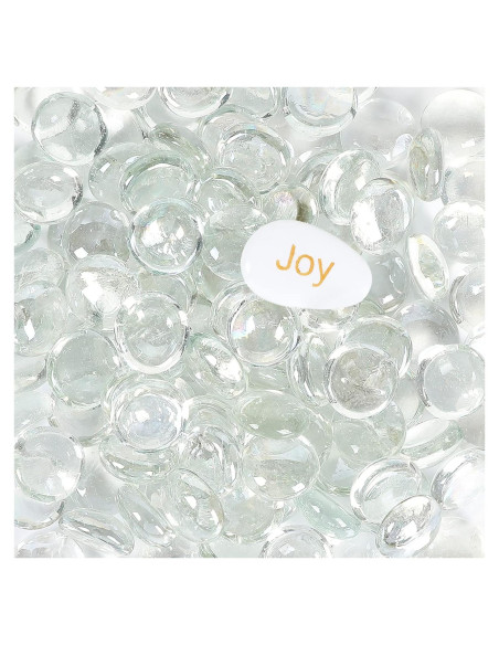 Perlas de Vidrio Ausluru 2,27 kg Transparentes para Decoración Perlas de Vidrio Ausluru 2,27 kg Transparentes para Decoración