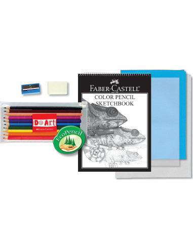 Kit de Arte Faber-Castell Do Art - 10 Lápices Ecológicos