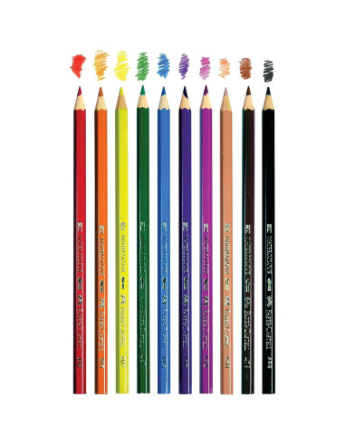 Kit de Arte Faber-Castell Do Art - 10 Lápices Ecológicos