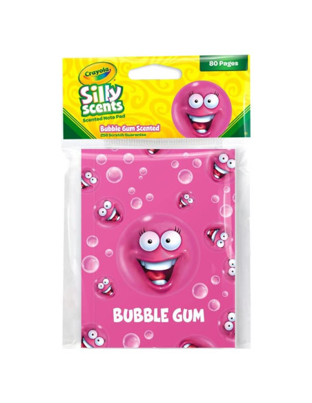 Bloc de Notas Scentco Silly Scents Aroma Chicle 11.5x9 cm Bloc de Notas Scentco Silly Scents Aroma Chicle 11.5x9 cm
