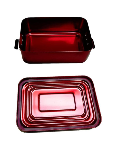 Caja de Kit de Supervivencia Best Glide ASE Aluminio Roja 18.5x11.7cm Caja de Kit de Supervivencia Best Glide ASE Aluminio Roja 18.5x11.7cm