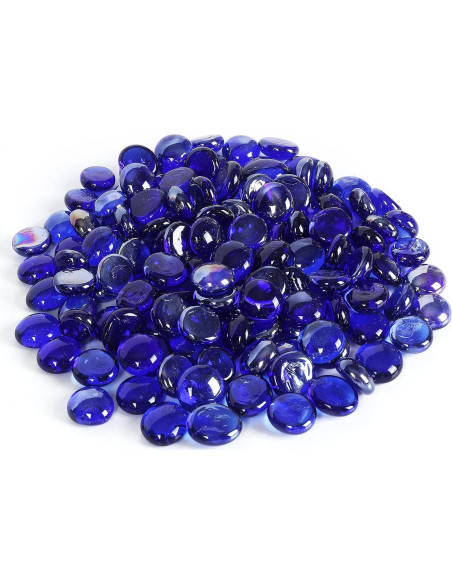 Perlas de Vidrio Ausluru 2,27 kg Cobalto para Decoración Perlas de Vidrio Ausluru 2,27 kg Cobalto para Decoración