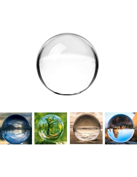 Bola de Cristal K9 70mm para Decoración y Fotografía Bola de Cristal K9 70mm para Decoración y Fotografía