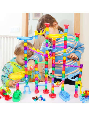 Juego de Laberinto de Canicas Meland 208 Piezas STEM