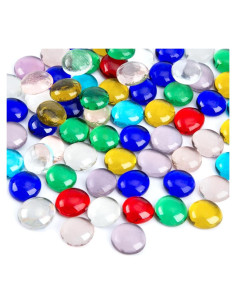 Canicas de Vidrio FUTUREPLUSX 500 PCS 2,27 kg Colores Surtidos