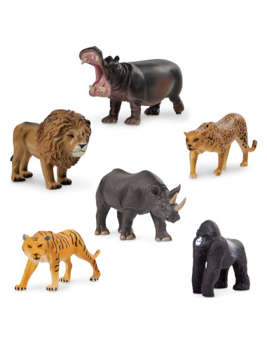 Conjunto de Vida Silvestre Terra by Battat - 6 Figuras 10-12 cm