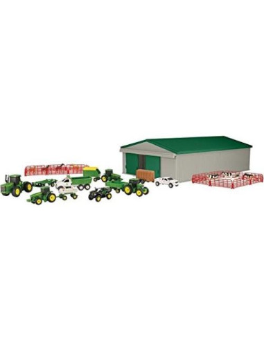 Juguete de Granja TOMY John Deere 70 Piezas Metal Fundido