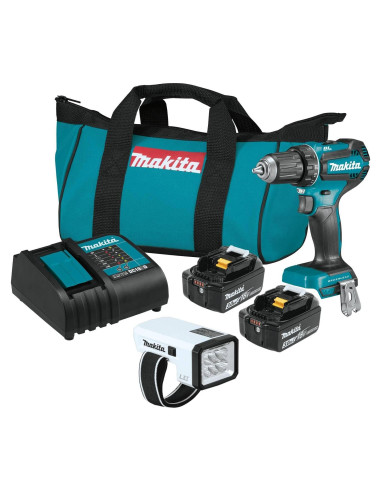 Kit Taladro-Atornillador Inalámbrico Makita 18V LXT 3.0Ah
